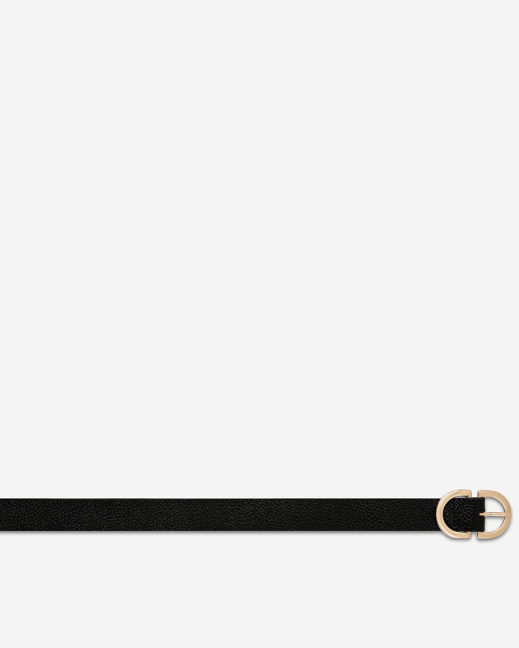 In Reverse Belt - Black/Gold - Status Anxiety