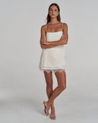 Florence Shift Top - White - Summi Summi