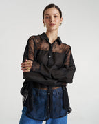 Dusk Long Sleeve Shirt - Black - Summi Summi