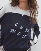 Common Sweatshirt - Navy/Sky - Commonplace Essentials