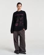 Return to Eden Long Sleeve Top - Black - Summi Summi