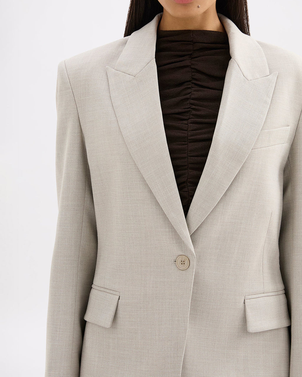 Aren Blazer - Sandstone - Nude Lucy