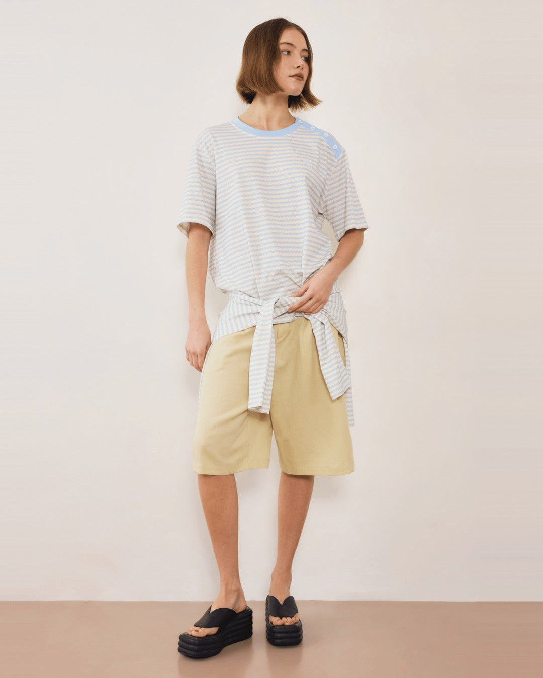 Longline Short - Sand - Commonplace Essentials
