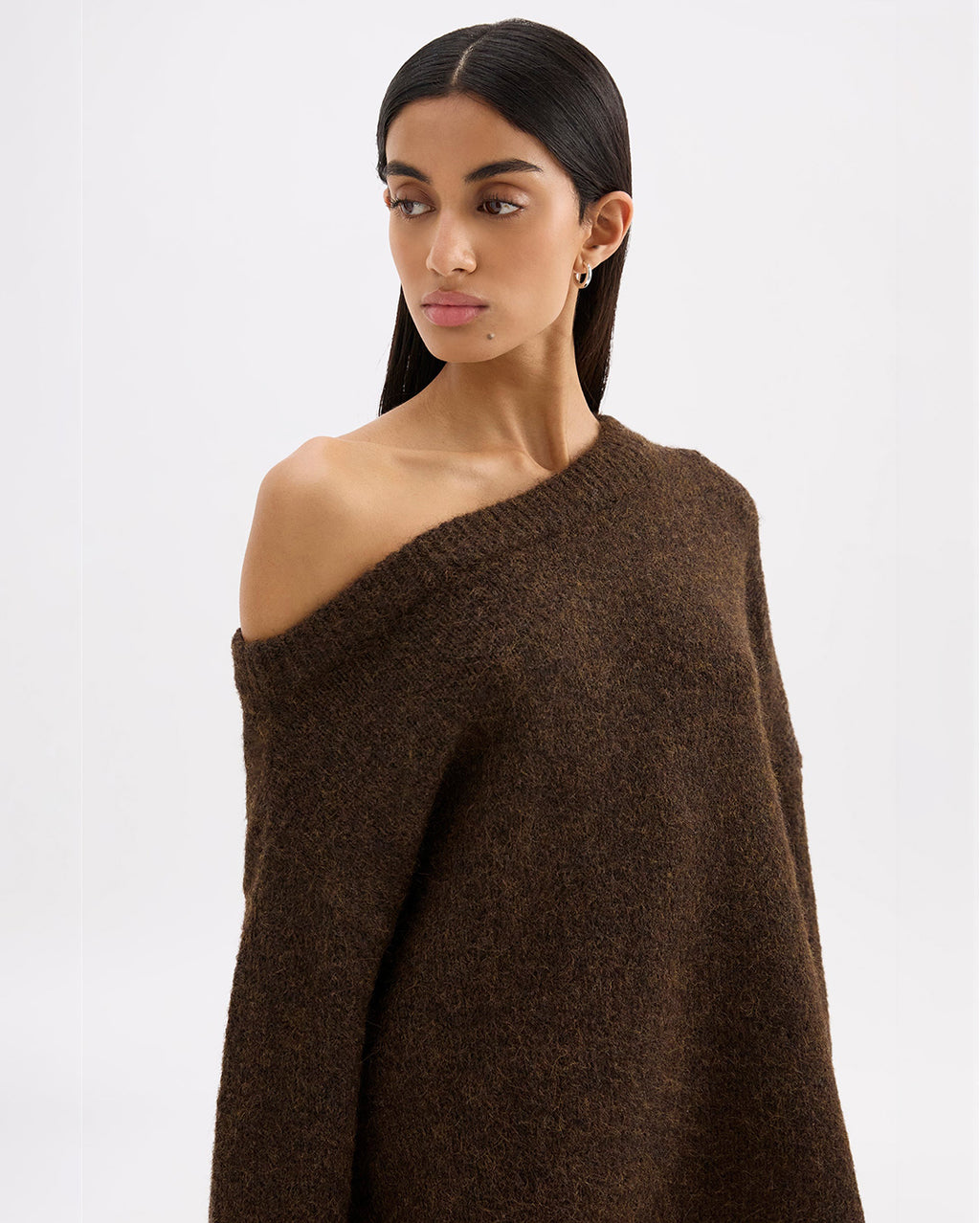 Lavinia Knit - Chocolate - Nude Lucy