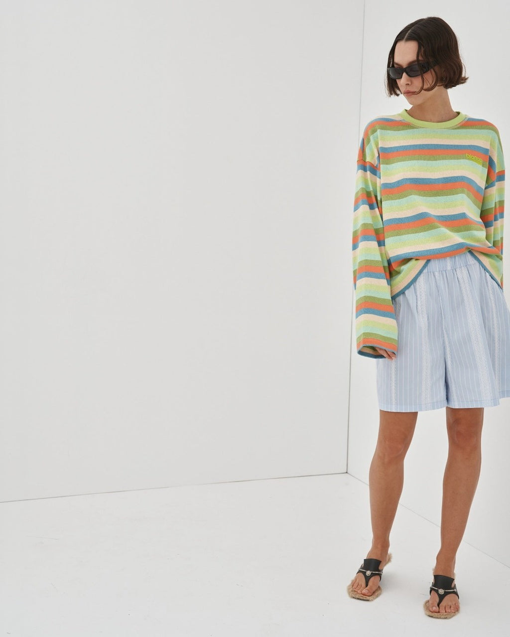 Blanca Hana Tee - Lime - Blanca