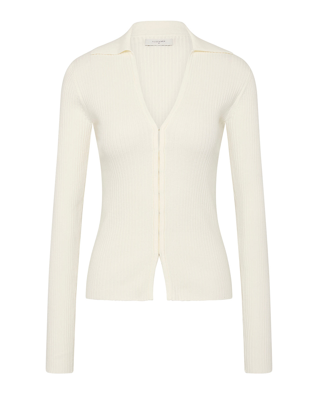 Odette Knit Top - Salt - Nude Lucy