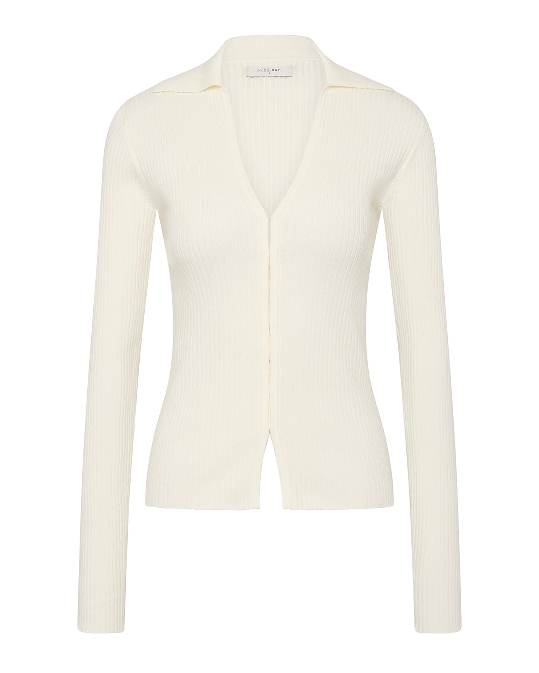 Odette Knit Top - Salt - Nude Lucy