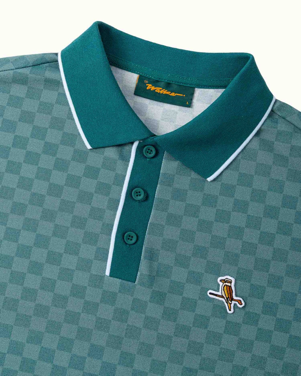 Featherlite Kooka Polo - Forest Check by Walker Golf Things - view 6