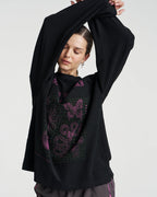 Return to Eden Long Sleeve Top - Black - Summi Summi