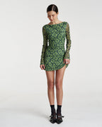 Hibernate A-Line Mini Dress - Viper - Summi Summi
