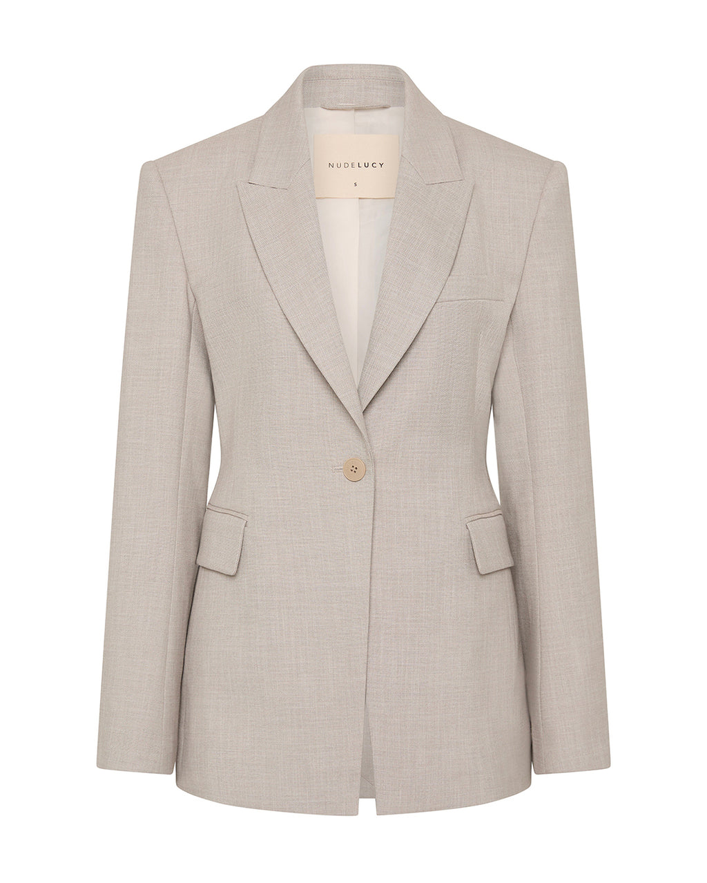 Aren Blazer - Sandstone - Nude Lucy