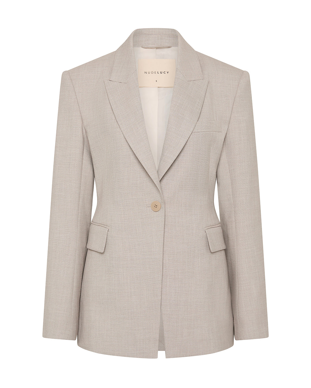 Aren Blazer - Sandstone - Nude Lucy