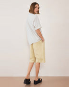 Longline Short - Sand - Commonplace Essentials