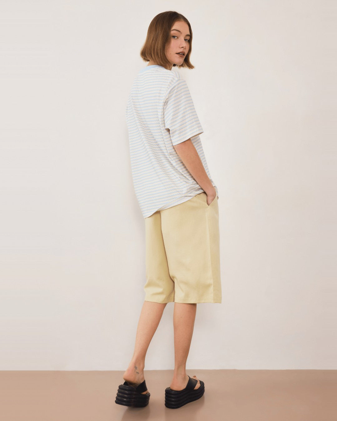 Longline Short - Sand - Commonplace Essentials