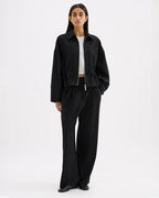 Elena Pant - Black - Nude Lucy