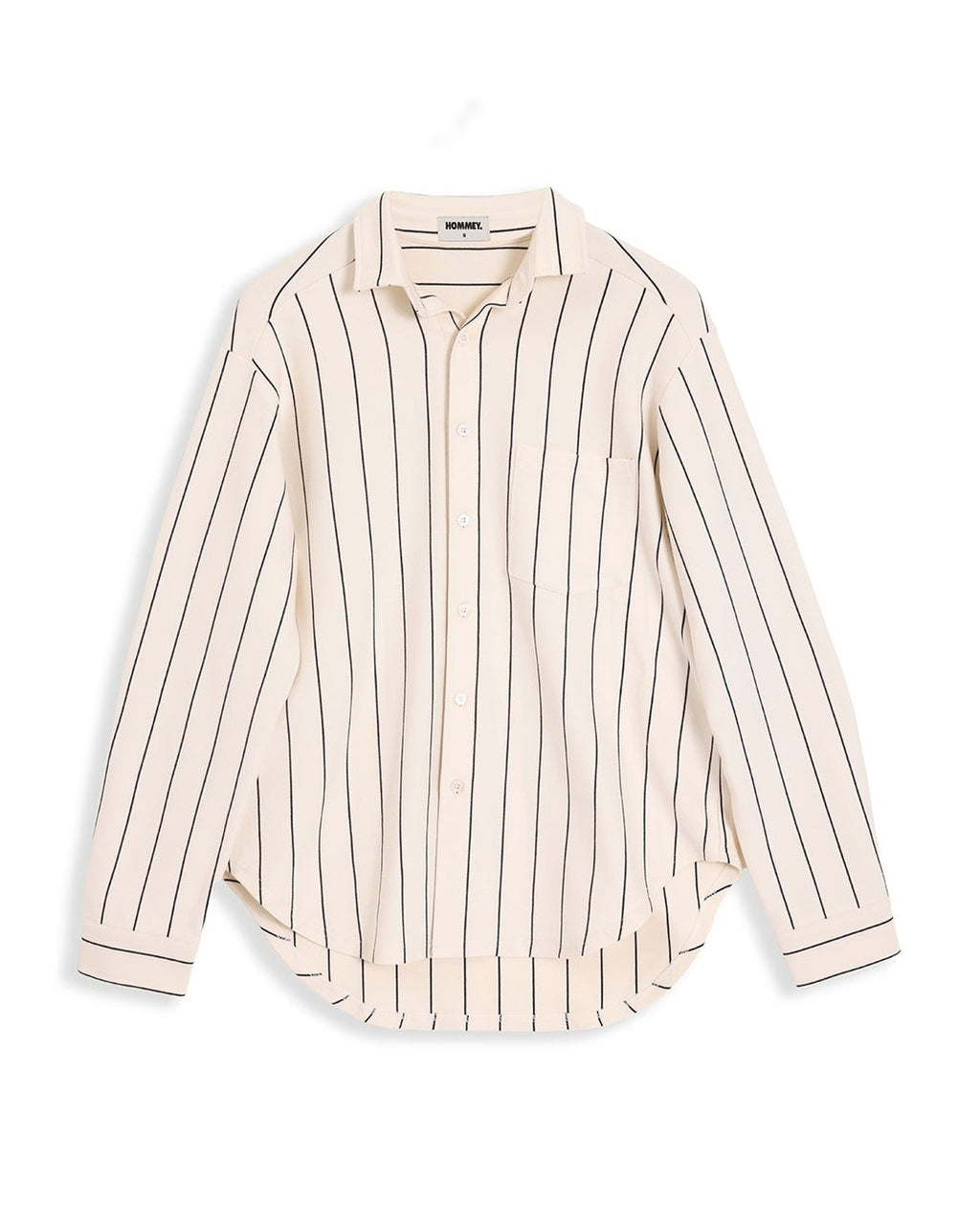 Long Sleeve Sleep Shirt - Snow - Hommey