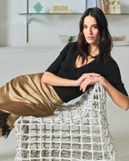 Lucia Skirt - Taupe by Madison the Label - view 7