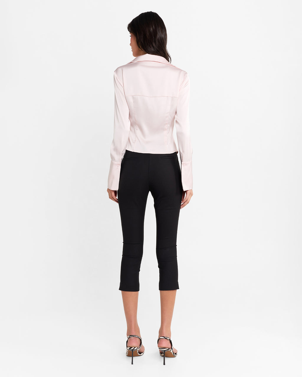Renna Capris - Black by Madison the Label - view 7