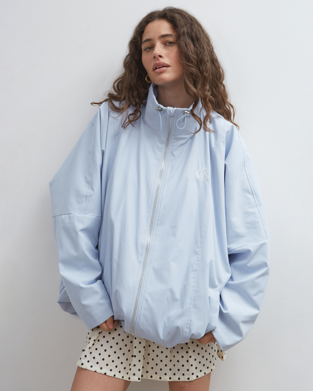 Bentley Windbreaker - Baby Blue - Commonplace Essentials