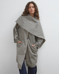 Lady Gingham Trench - Black/White - Commonplace Essentials