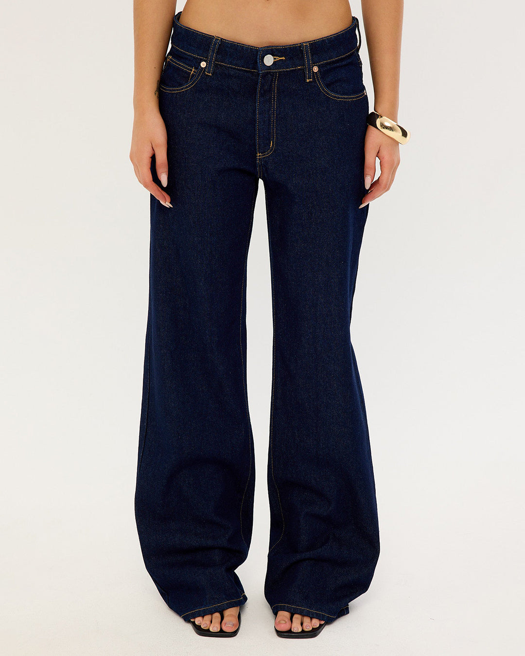 99 Baggy Rinse Recycled - Rinse Denim - Abrand