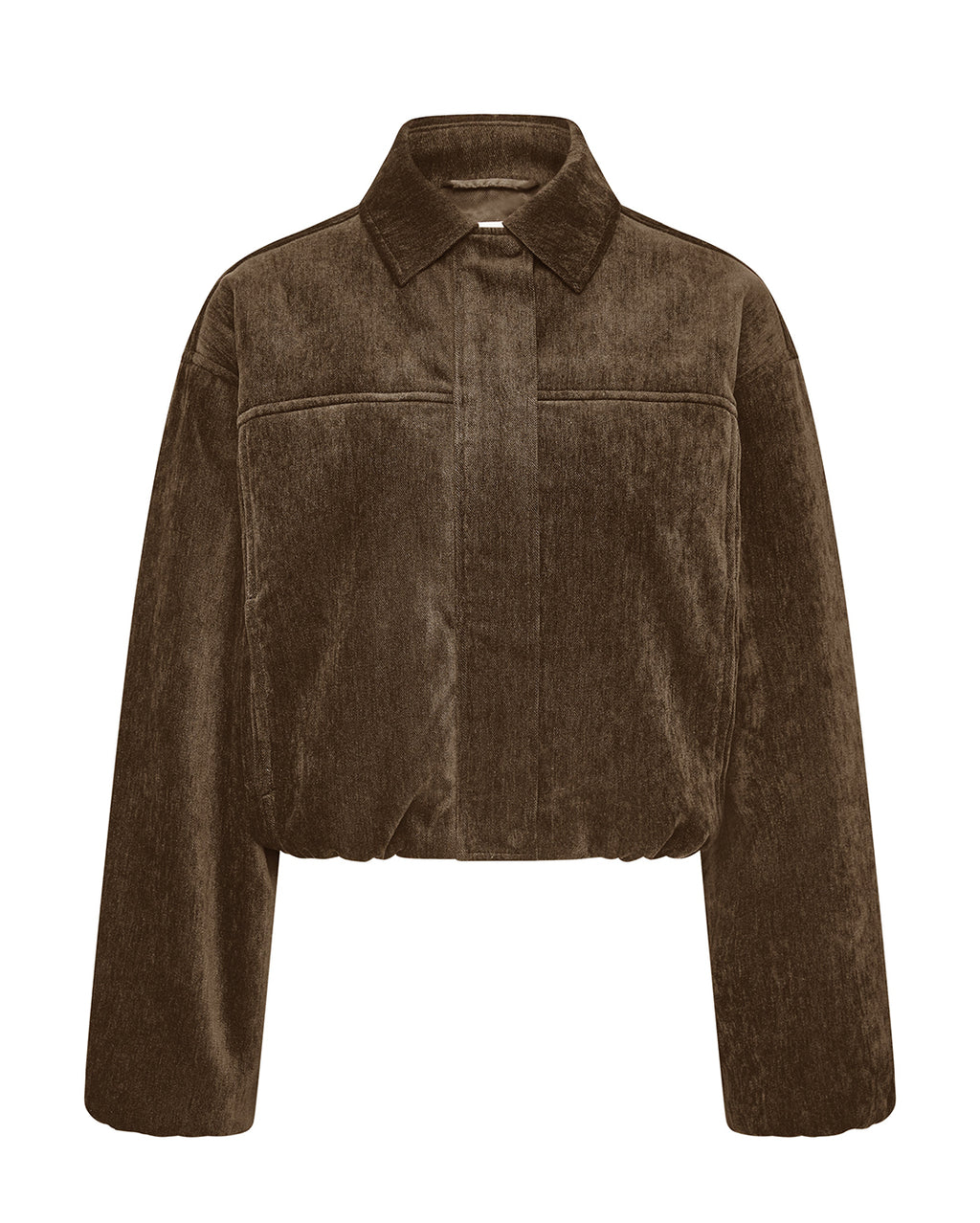 Sabina Bomber - Espresso - Nude Lucy