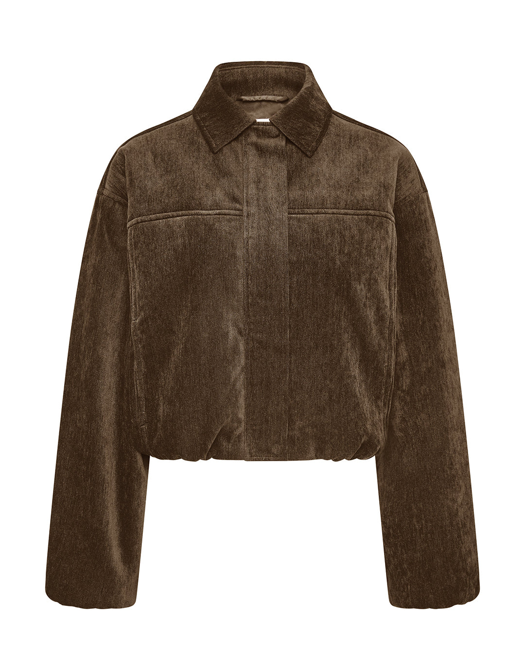 Sabina Bomber - Espresso - Nude Lucy