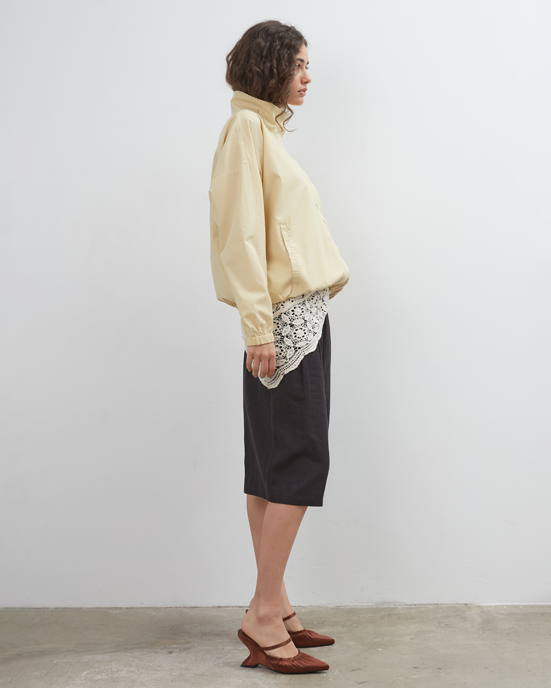 Longline Short - Black - Commonplace Essentials