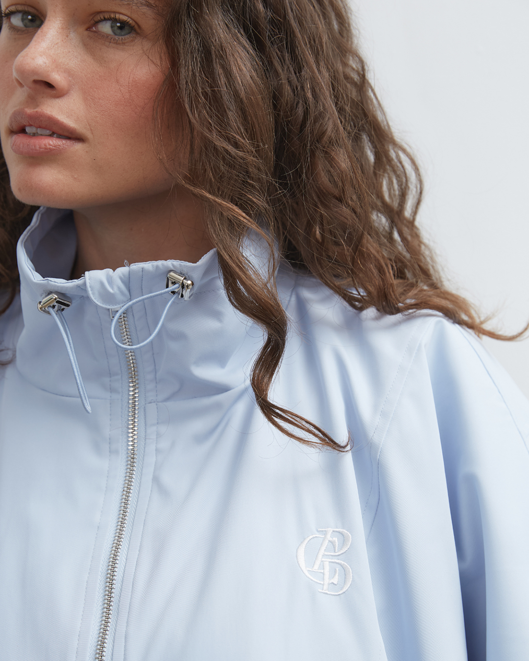 Bentley Windbreaker - Baby Blue - Commonplace Essentials