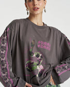 Eden Long Sleeve Tee - Shadow - Summi Summi