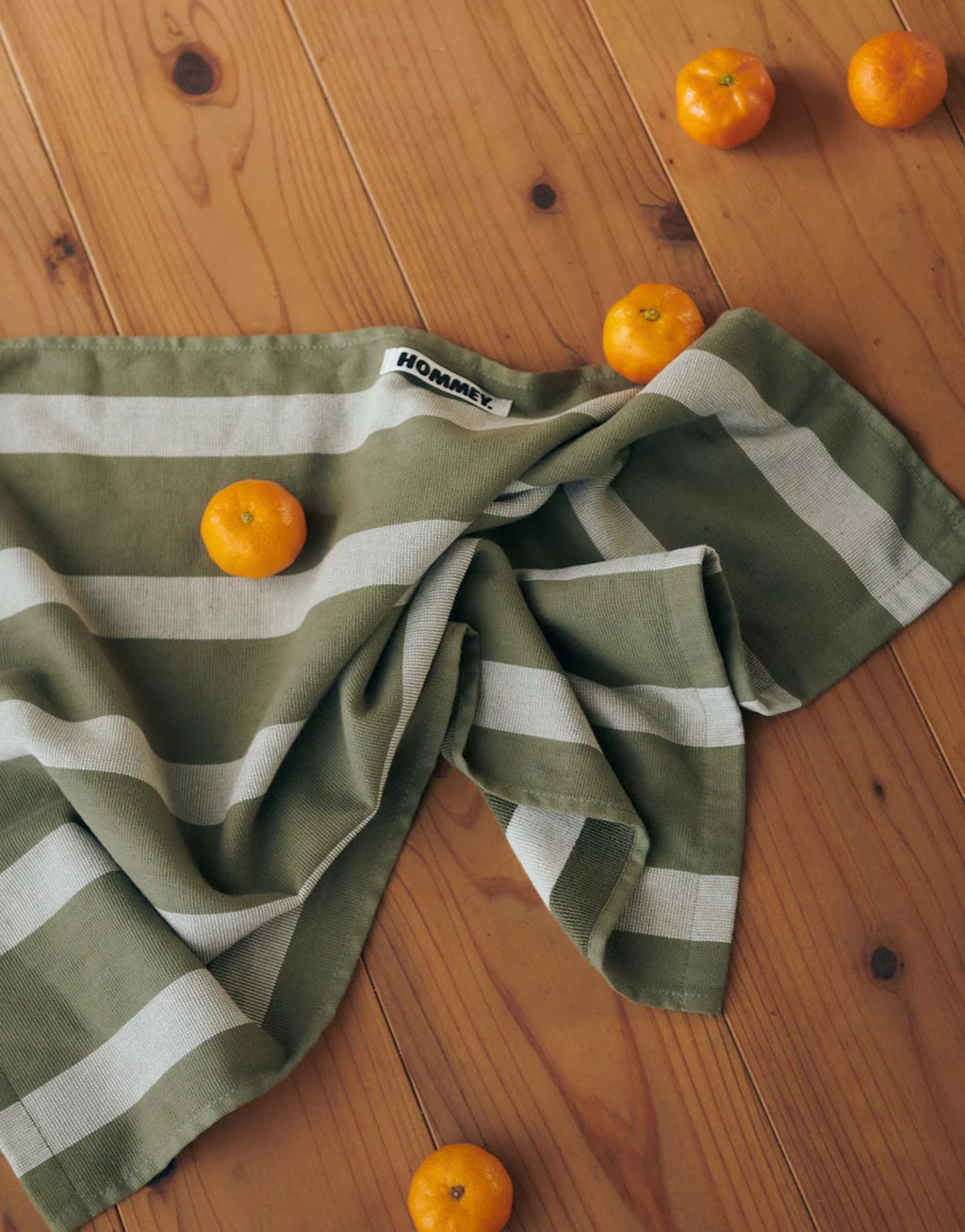 Tea Towel - Matcha Stripes