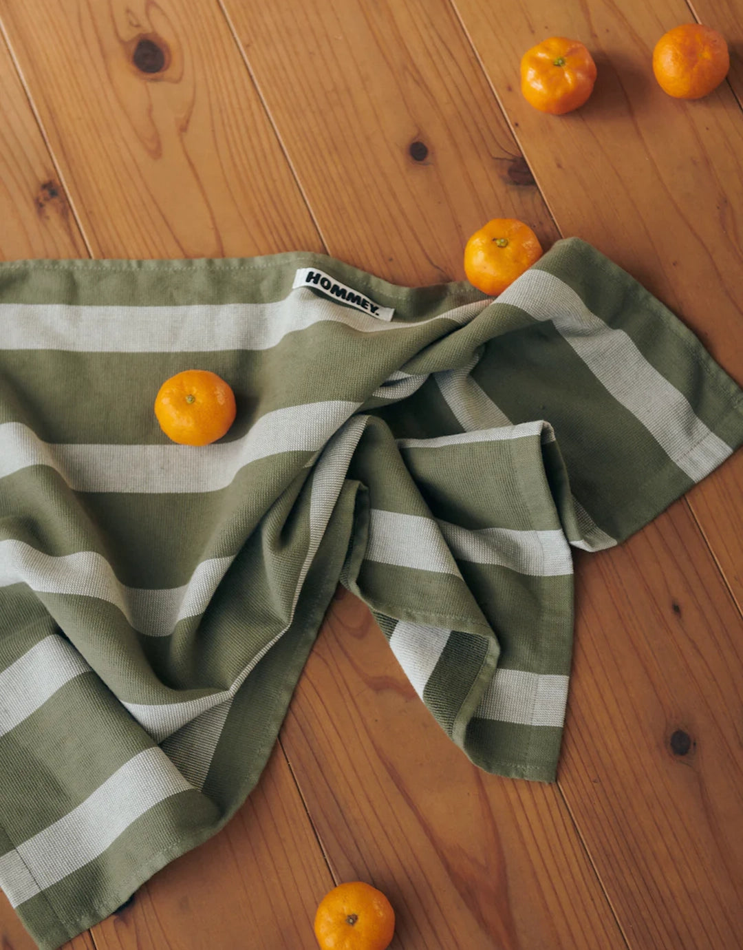 Tea Towel - Matcha Stripes