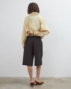 Longline Short - Black - Commonplace Essentials