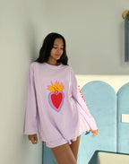 Hearts On Fire Long Sleeve by Luna Lane - view 2