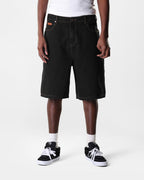 Baggy Denim Shorts - Washed Black by Butter Goods