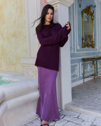 Bell Long Sleeve Knit - Mulberry - Summi Summi