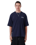 Scribe T-Shirt - Navy by Barney Cools