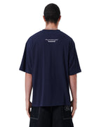 Scribe T-Shirt - Navy by Barney Cools - view 3