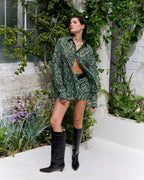 Sheer Long Sleeve Shirt - Viper - Summi Summi