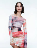 Long Sleeve T-Shirt - Flare by Miaou