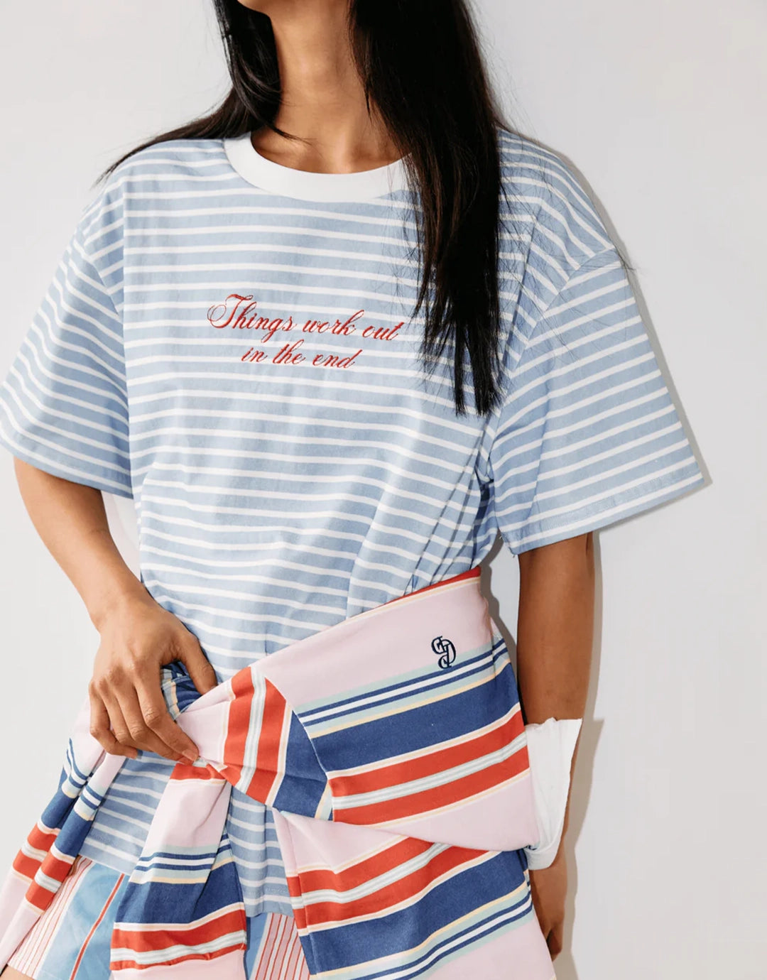 Morale T-Shirt - Baby Blue