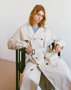 Anderson Oversized Trench - Paper by Commonplace Essentials - view 12
