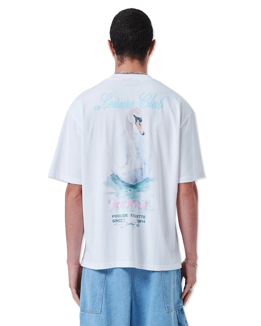 Swan Tee - White
