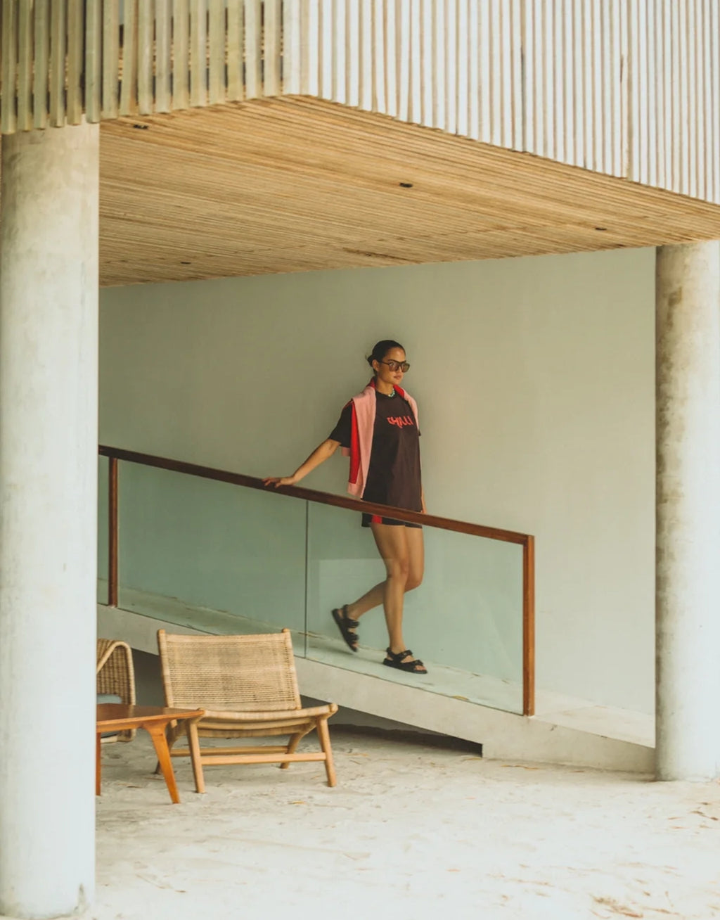 Chilli Tee - Mocha by Araminta James - view 5