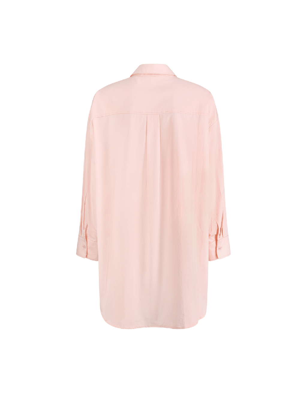 Peachy Oversized Shirt - Baby Pink