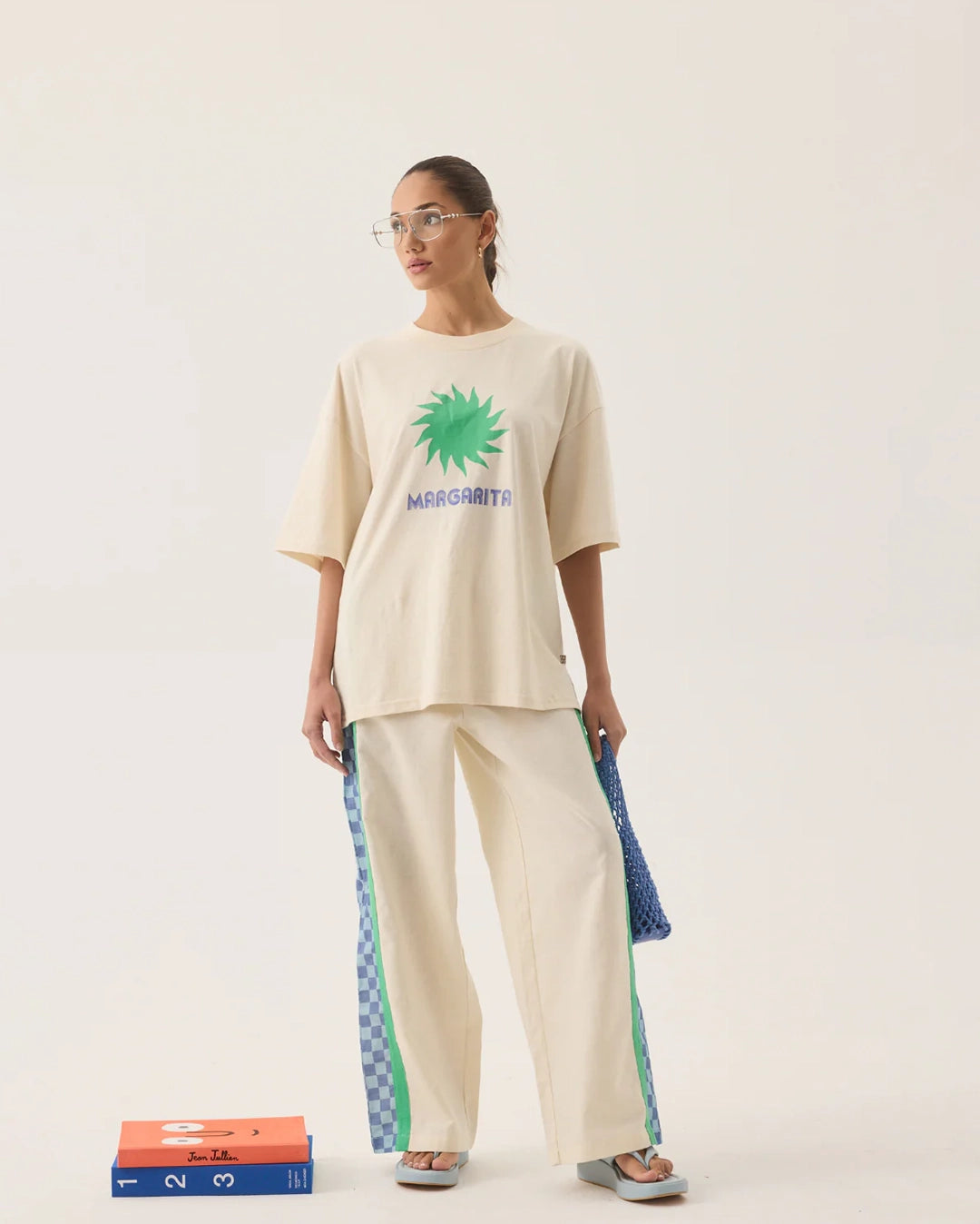 Margarita Oversized - Natural by Araminta James - view 3