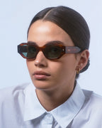 Blake Sunglasses - Honey Tortoise by Isle of Eden - view 2