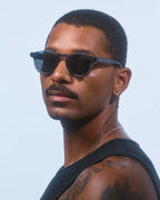 Drew Sunglasses - Blue by Isle of Eden - view 4