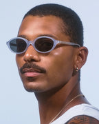 Mirabel Sunglasses - Baby Blue by Isle of Eden - view 4