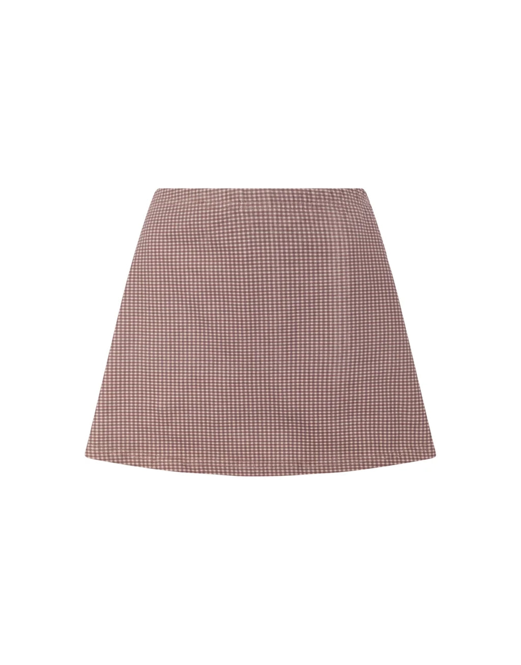 Picnic Skort - Chocolate Gingham